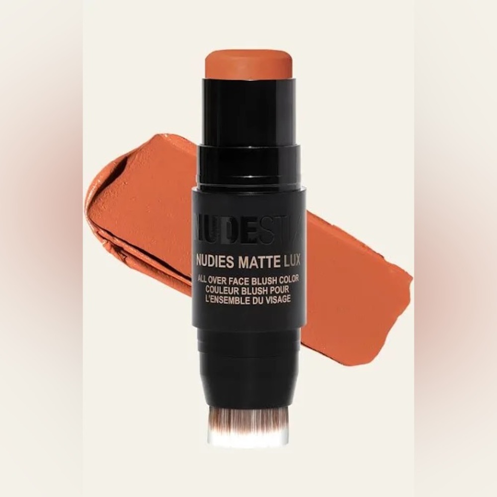 NUDESTIX Nudies Matte Lux All Over Face Blush Color in Dolce Darlin'